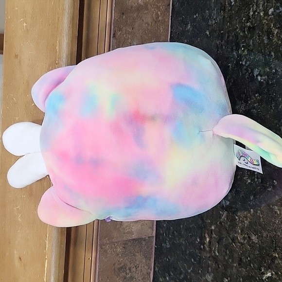 Squishmallows Cindy Tie Dye Kitty Easter 10" Plush Toy - Picture 2 of 3